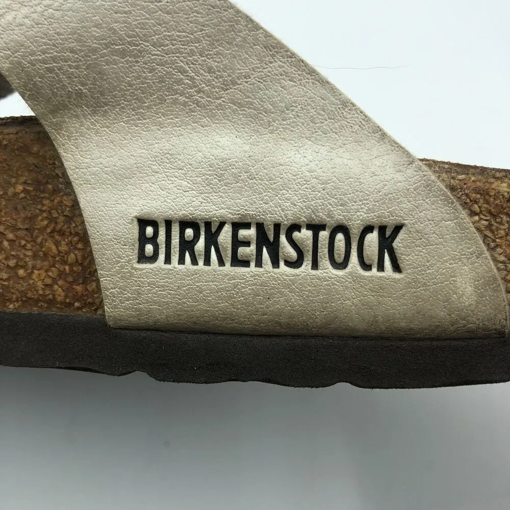 Birkenstock Gizeh Womens 7 EU 38 Leather T Strap Thong Sandal